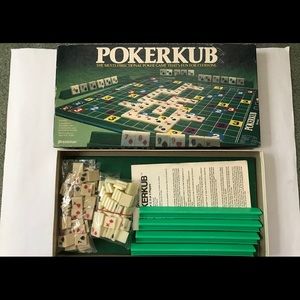 Pokerkub Vintage 1983 poker style board game fast paced fun for game night